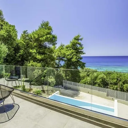 Sleeps 10 Pool Air Con Wifi 别墅 Áyios Nikítas